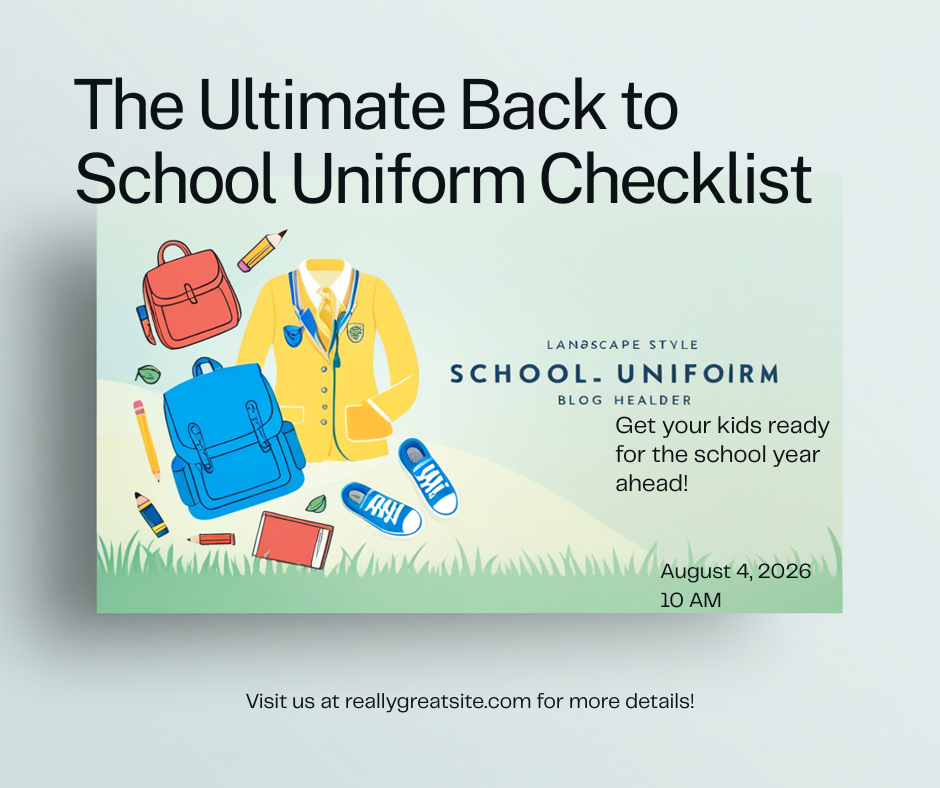 Back to school uniform checklist blog header - See:Saw Kids