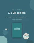 The Sleep Reset — 1:1 Sleep Plan, £597, only 5 families a month