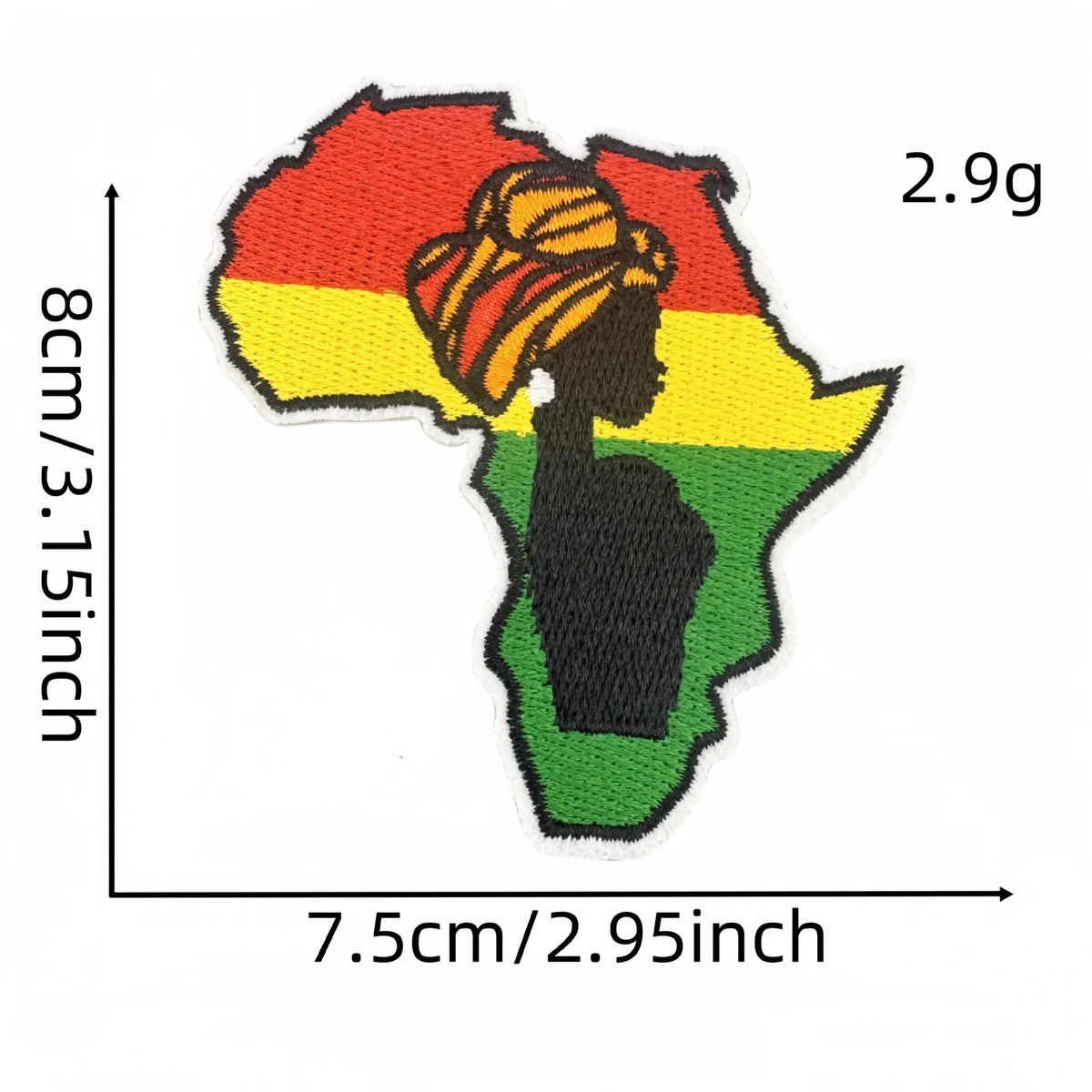 African Heritage Embroidery Patches & Badges