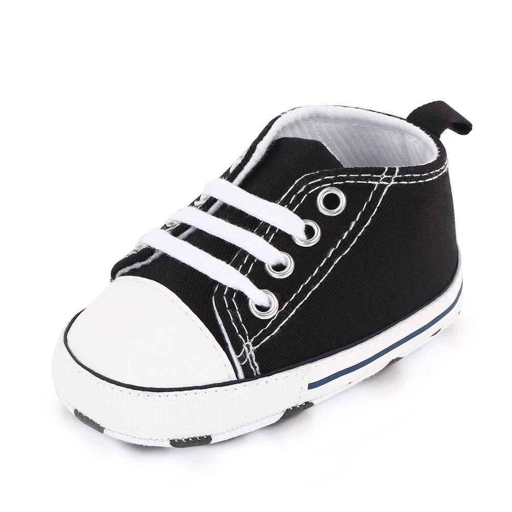 Baby Canvas Classic Sneakers Newborn Print Star Sports Baby