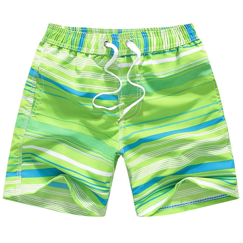 3-15 Years Kids Swimming Trunks Summer Boys Shorts Beach Fas