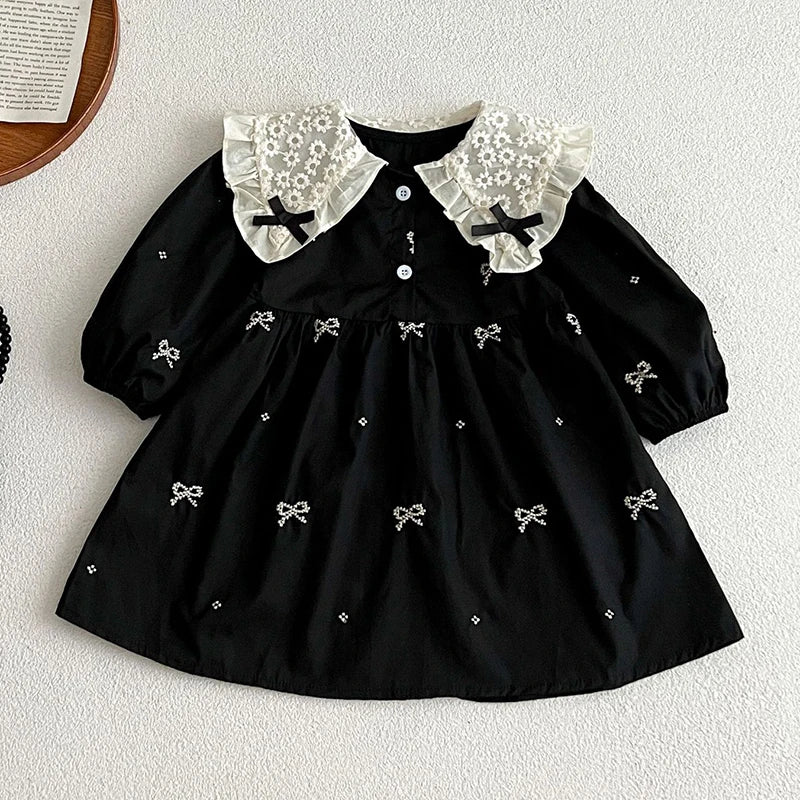 Sisters Embroidered Romper Dress | Baby & Kids