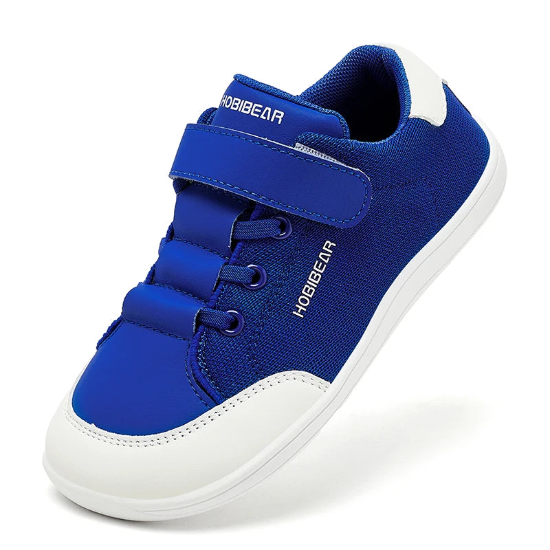 HOBIBEAR Mesh Barefoot Shoes Boys Girls Wide Toe Sneaker Zer