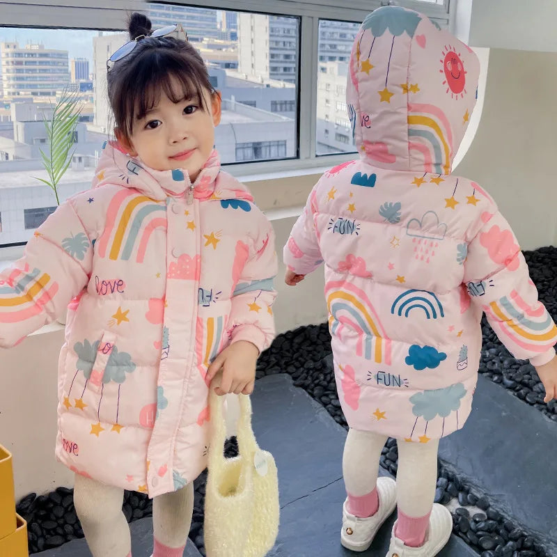 Cosy Hooded Winter Coat | Ages 2–7