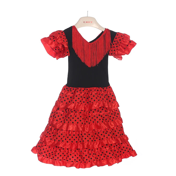 Spanish Flamenco Dancer Dress | Girls Costume