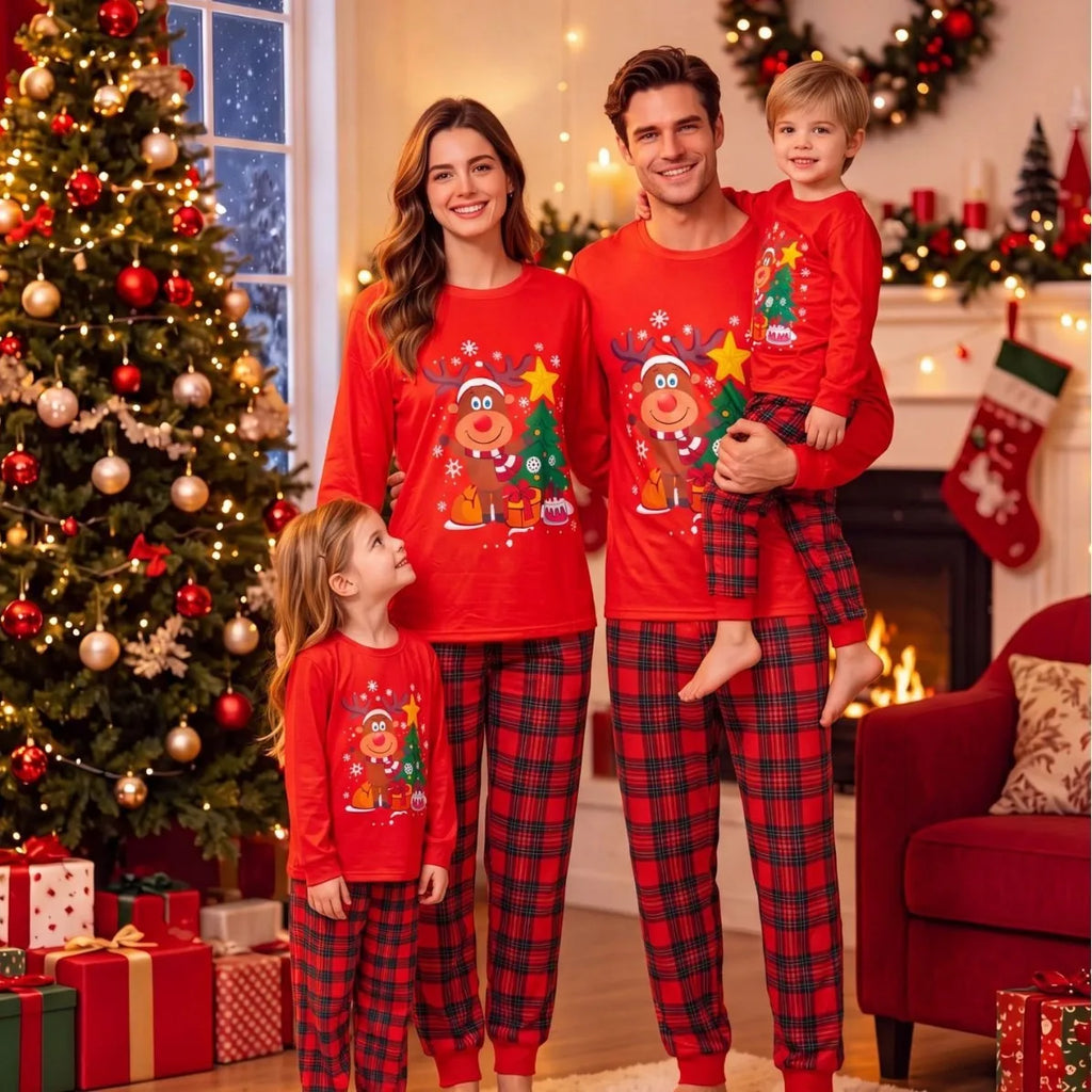 2026 Winter Holiday Outfits Christmas Pajamas Set for Family