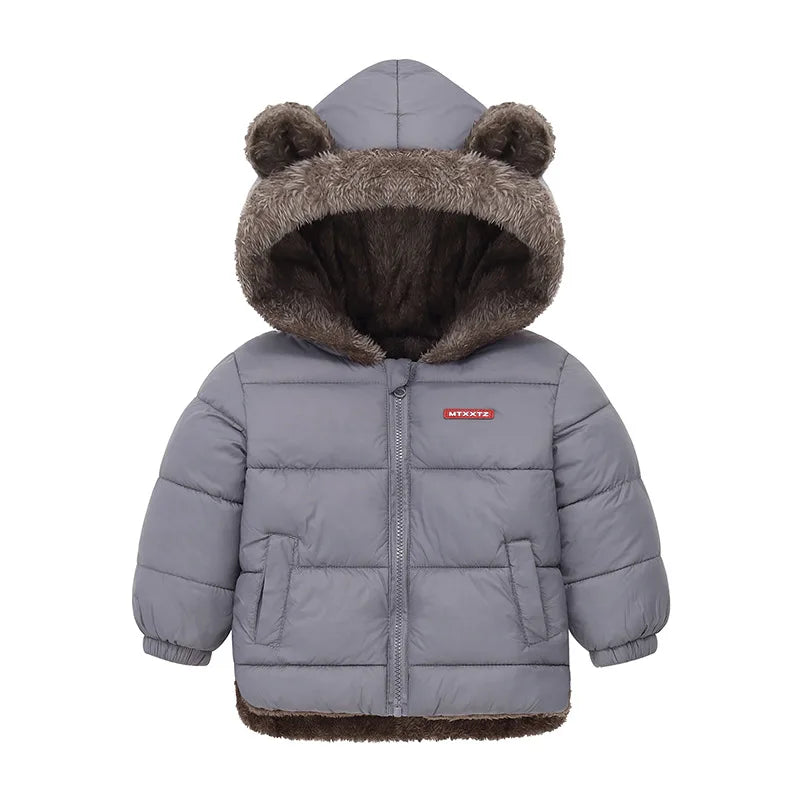 Kids Padded Hooded Coat | Cosy Winter Warmth