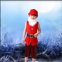 Children Snow White Seven Dwarfs Costume Children Christmas