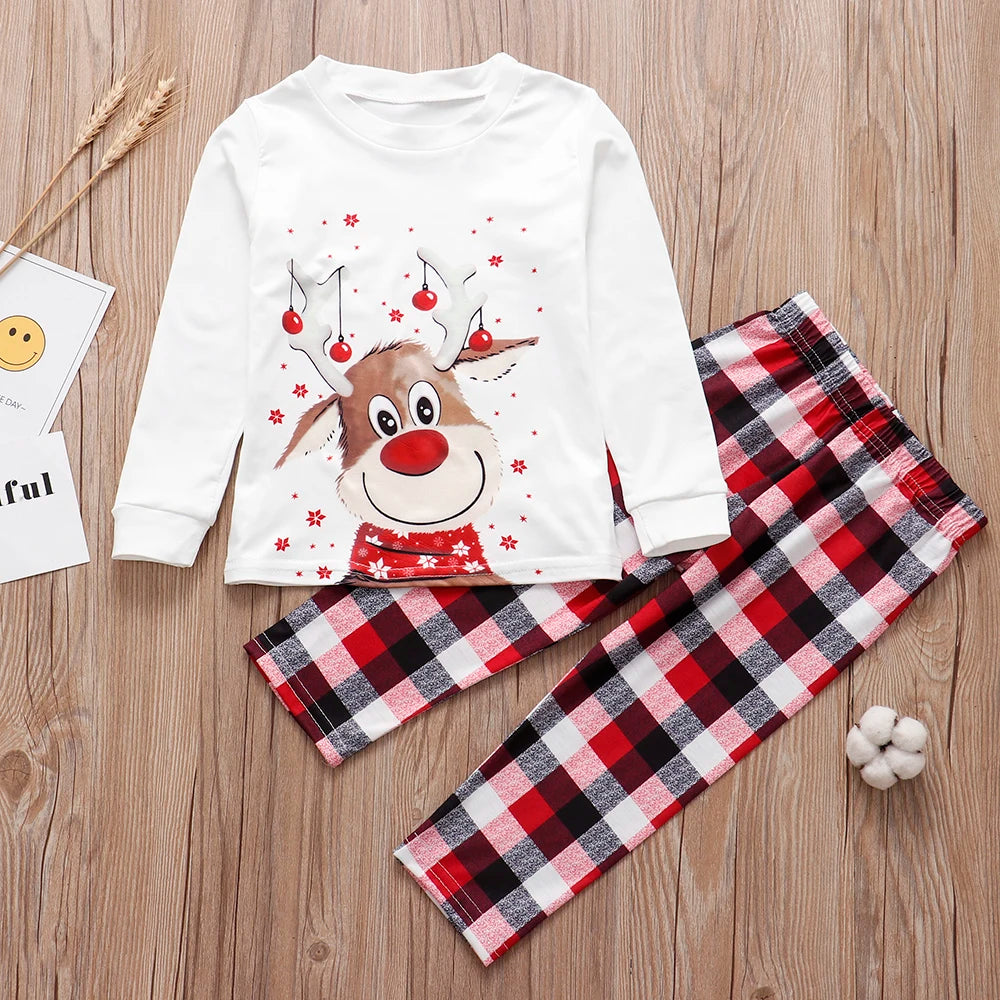 Family Matching Christmas Pyjamas – Deer Print