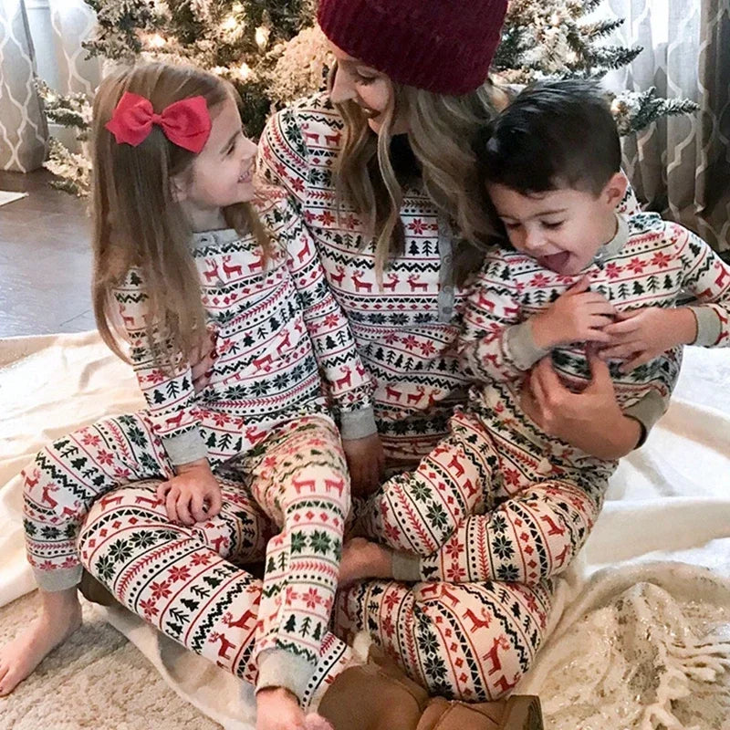 Family Matching Christmas Pyjamas Set