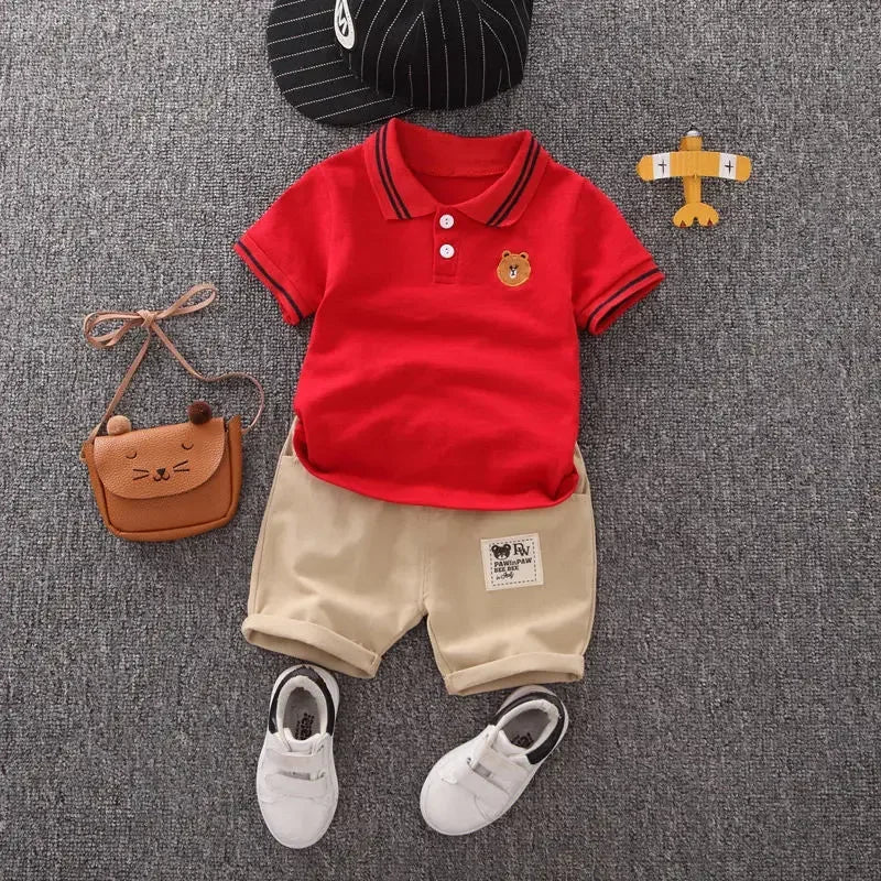 Boys Summer T-Shirt & Shorts Set