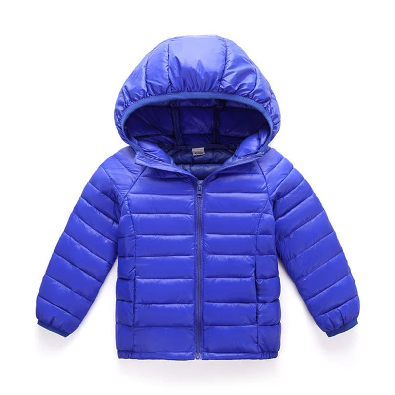 2-12 Years Autumn Winter Kids Cotton Jackets For Girls Child
