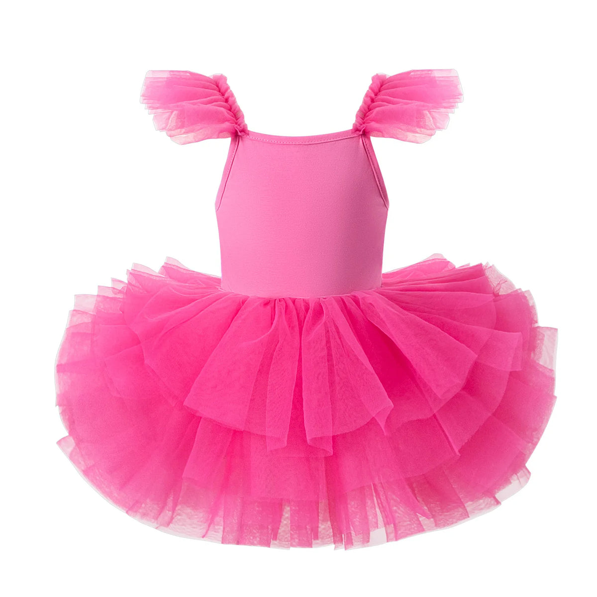 Baby Girl Princess Tutu Dress Long Sleeves Infant Toddler Pu