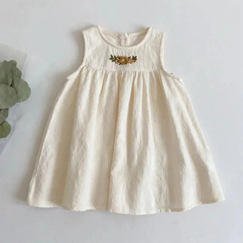 Bear Leader Korean Version Plain Color Girls Casual Dresses