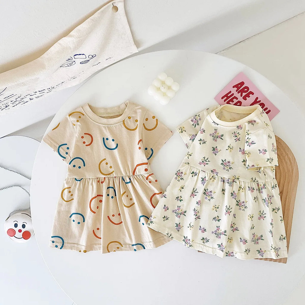 Cute Summer Dress for Girls – Soft Cotton Casual