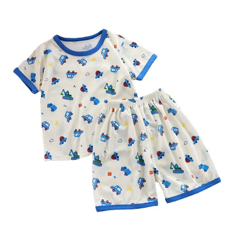 Cartoon Pyjama Sets for Kids | Comfy Sleepwear