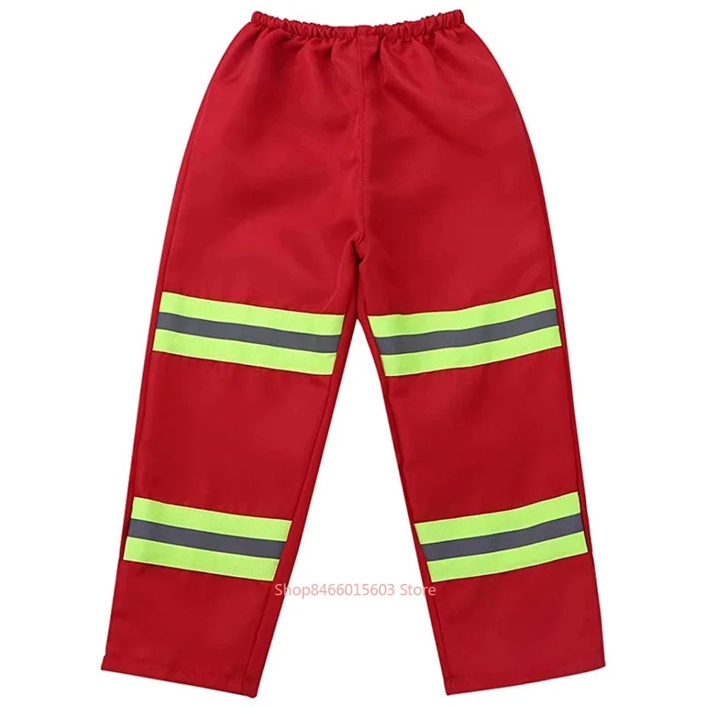 Kids Firefighter Uniform Costume