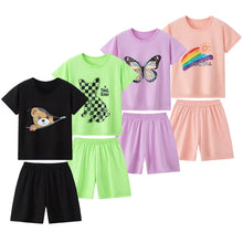 Load image into Gallery viewer, 2-piece Summer Children's Comfortable And Versatile Cute Sho