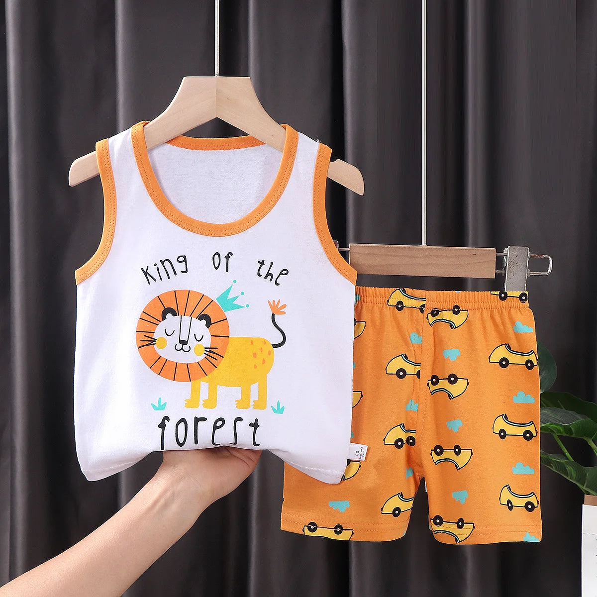 Boys Summer Vest & Shorts Set