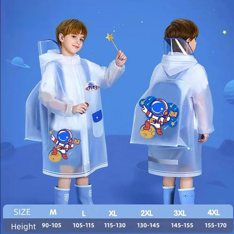 Children's Raincoat Kindergarten Primary School Student's Ca