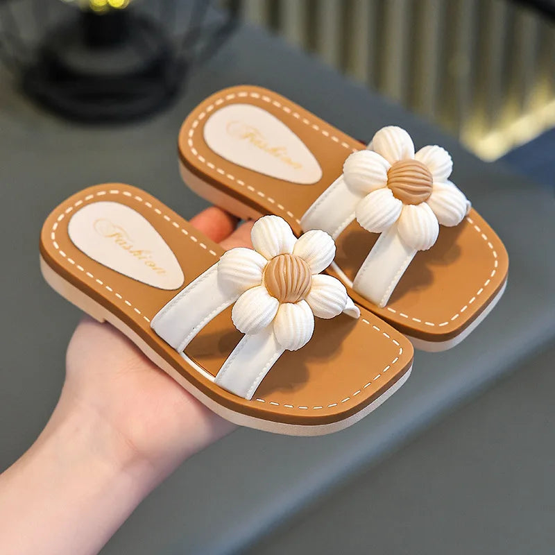 Children Slippers Kids Summer Cartoon Beach Shoes Girls Baby
