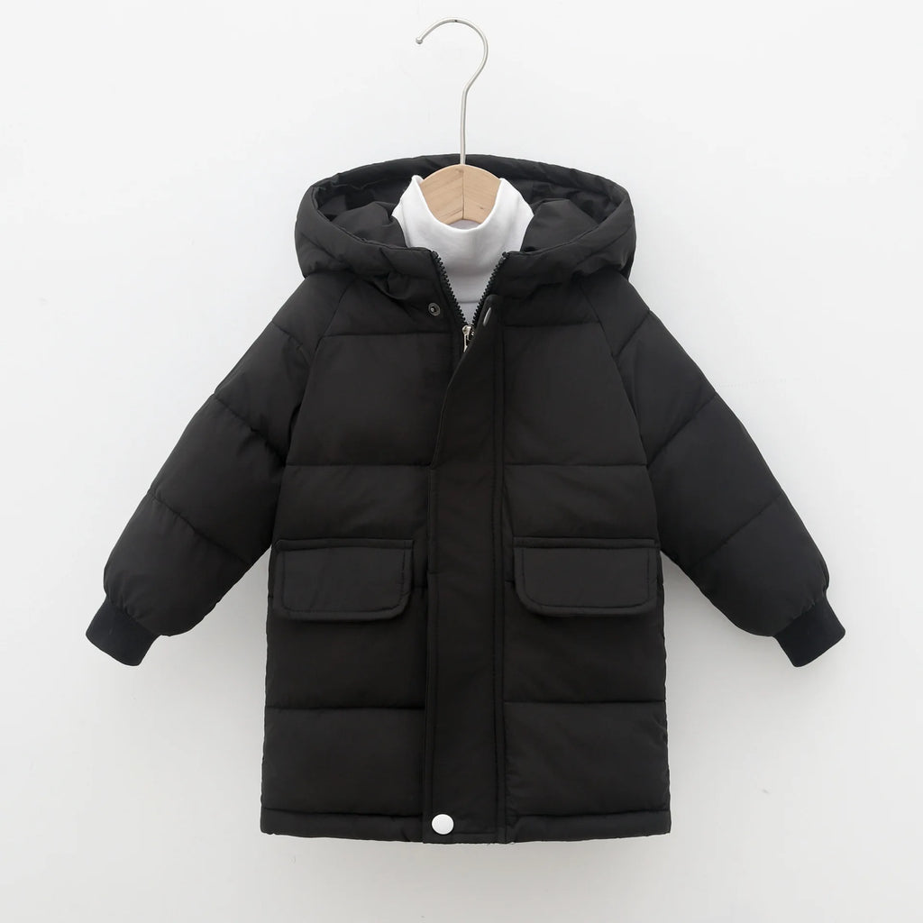 Quilted Parka Coat for Kids | Warm Winter Jacket