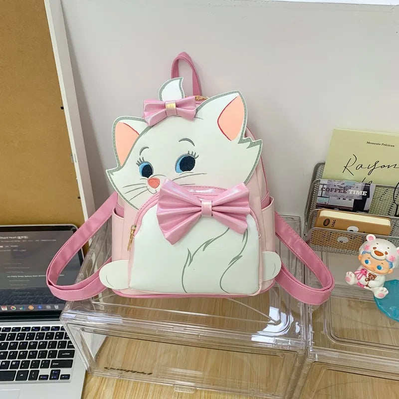 Disney cartoon Mary Cat Kids Backpack Donald duck Schoolbag