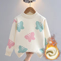 Girls' Sweater Thickened Autumn/Winter Fashionable Versatile