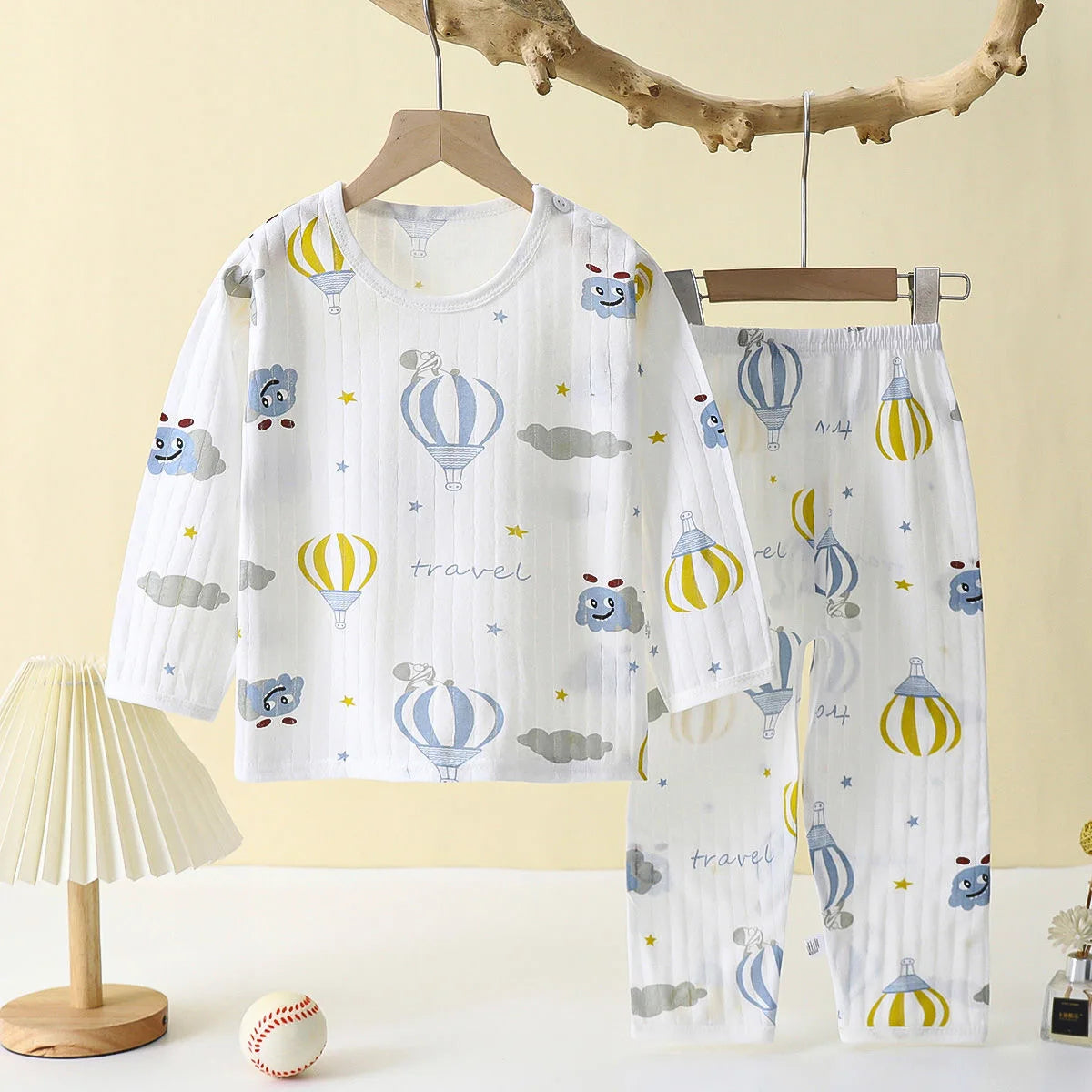 Cute Cartoon Cotton Pyjamas for Babies & Toddlers