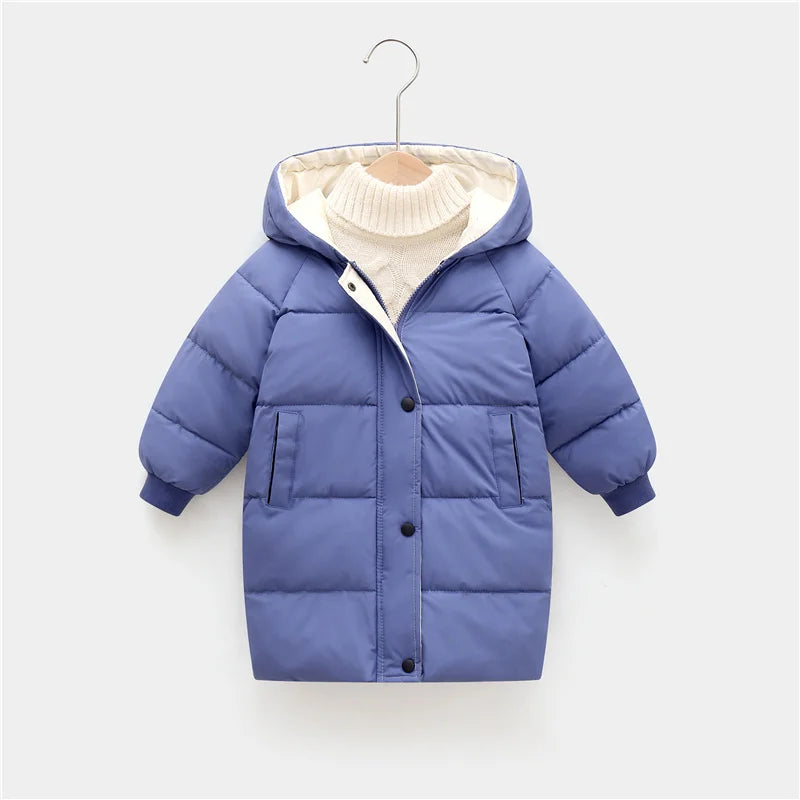 Quilted Parka Coat for Kids | Warm Winter Jacket