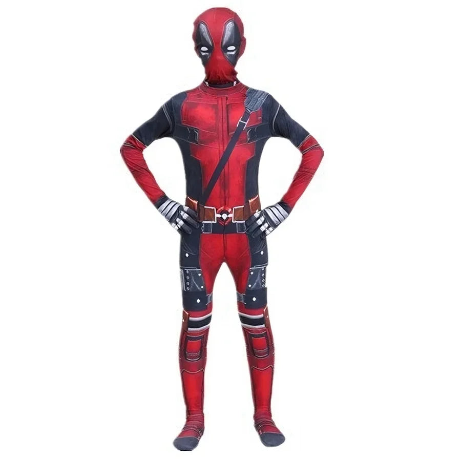 Deadpool Costume Kids Superhero Deadpool Child Cosplay Costu