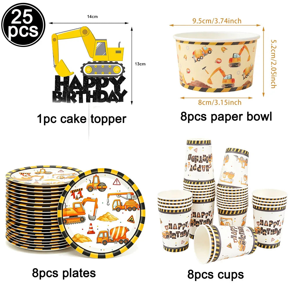 Construction Worker Dress-Up Costume Set