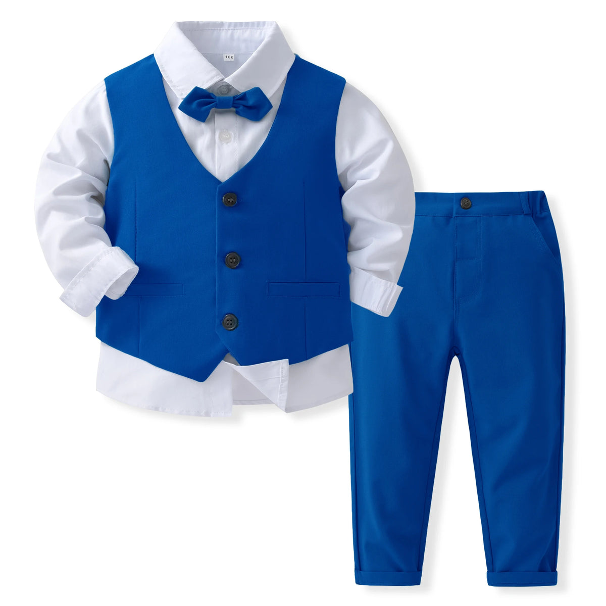 Boys Formal Vest Suit Set – 6 Colours