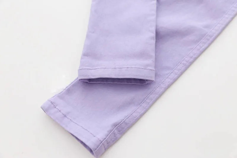Girls' Candy Colour Pencil Pants