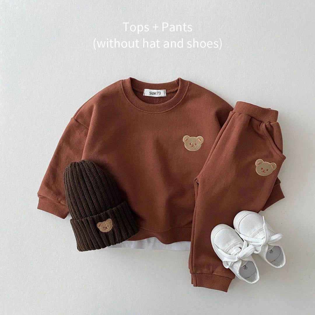 Toddler Baby Boys Girl Fall Clothes Sets Baby Girl Clothing