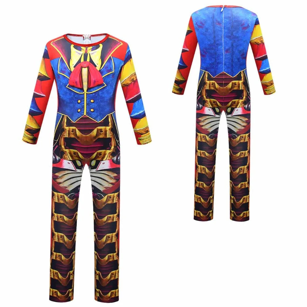 Creepy Clown Monster Kids Costume