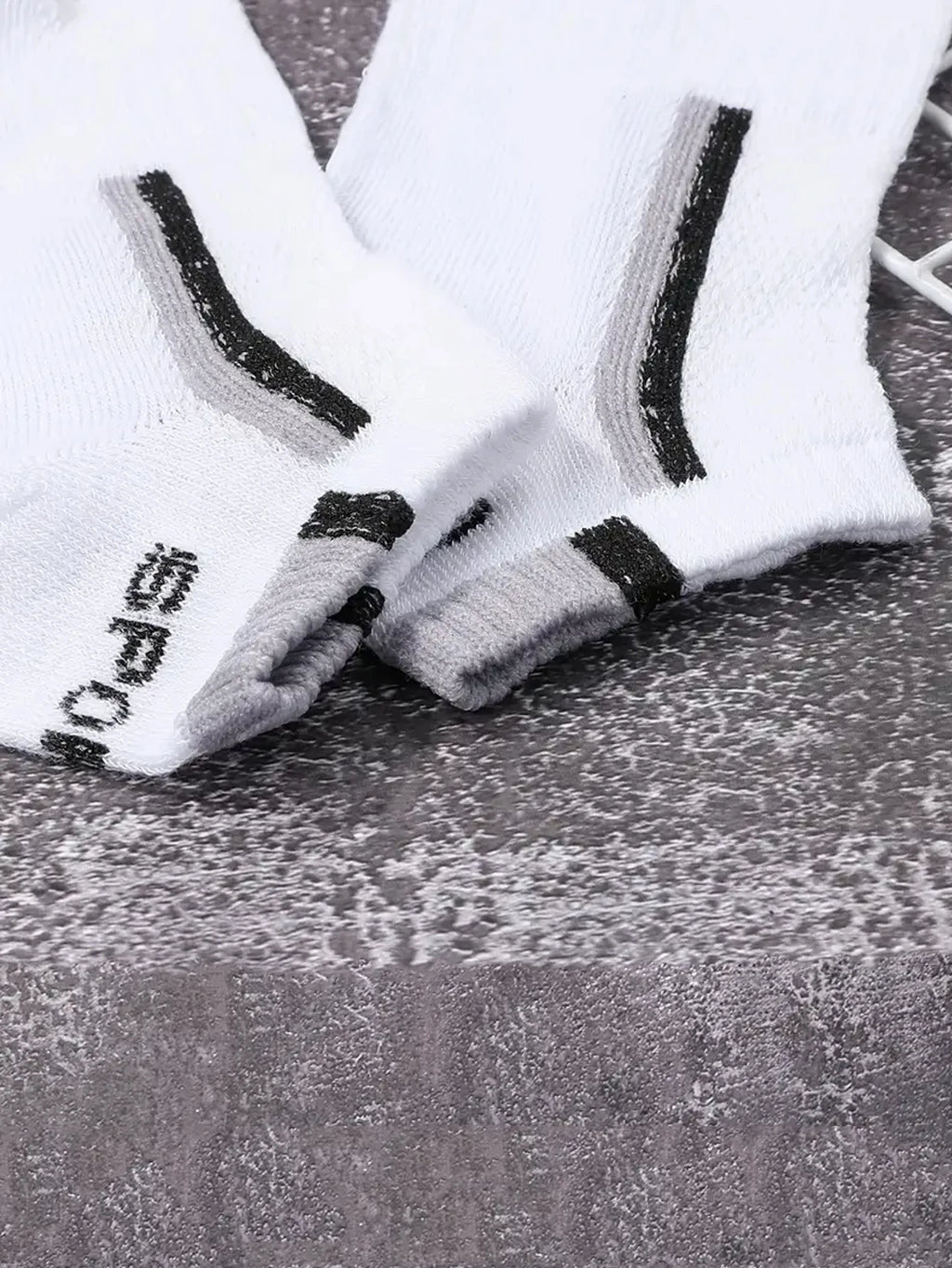 30Pairs Men's Color-block Mesh Breathable Ankle Socks Absorb