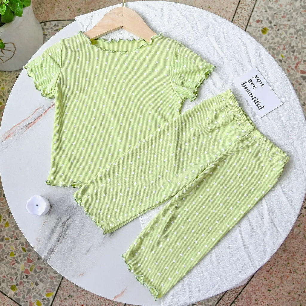 Floral Summer Pyjamas Set | Girls 1-8 Years