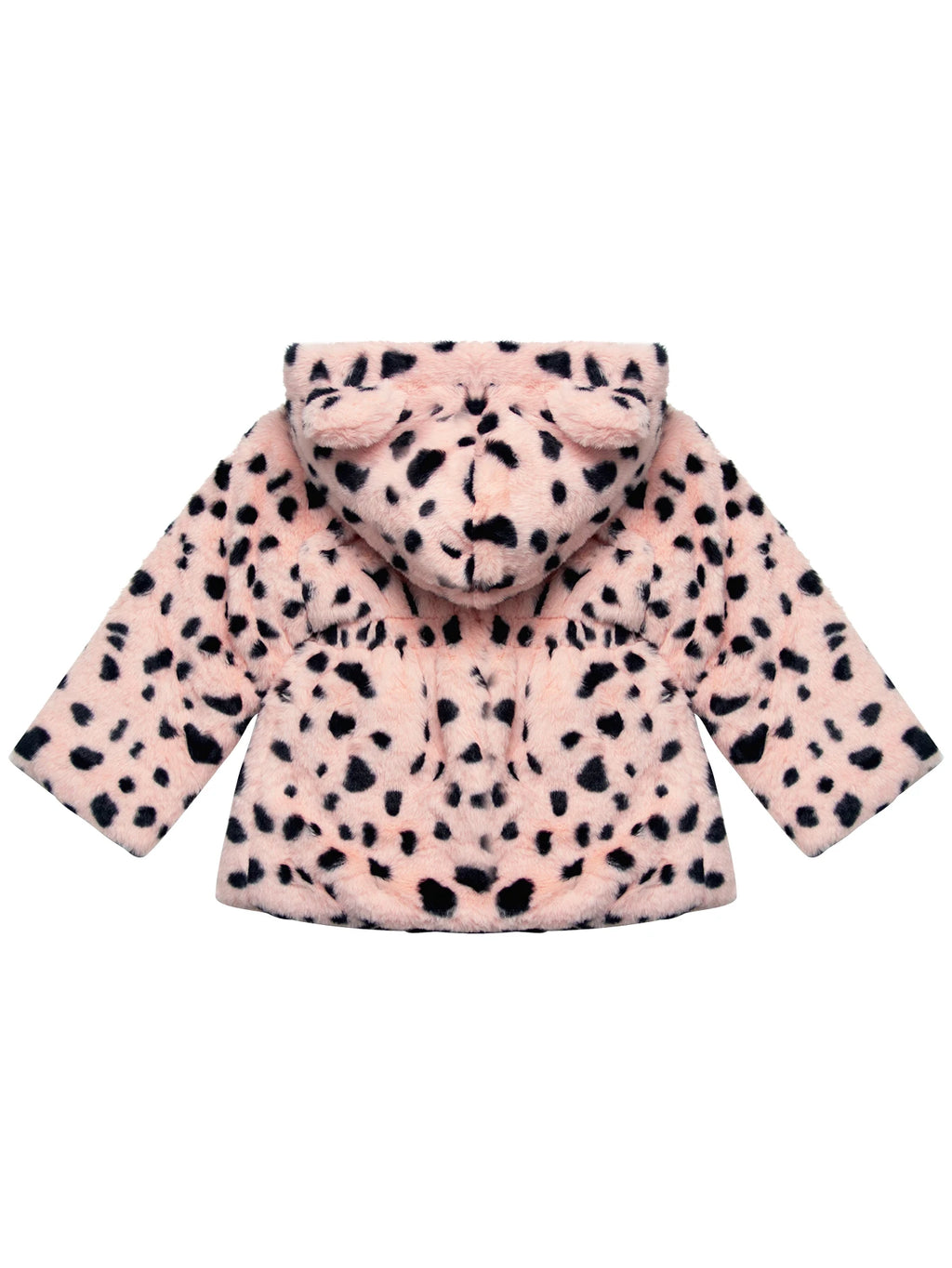 Winter Girls Hooded Clothes Baby Faux Fur Coat for 2-6Year G