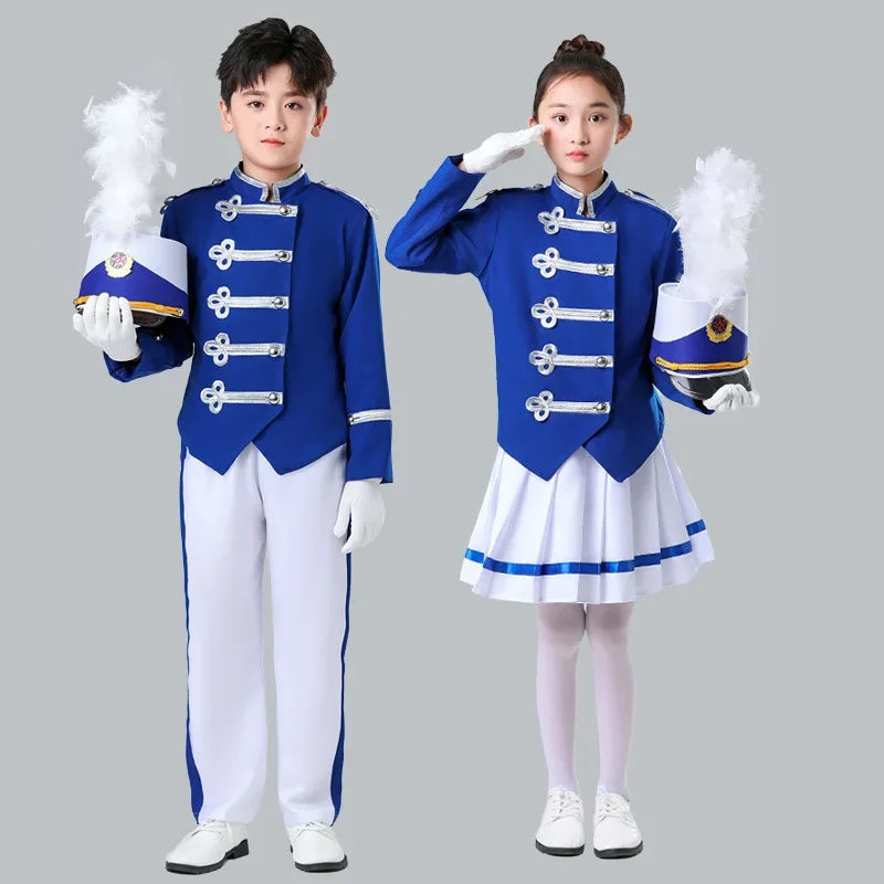 Halloween Kid Boy Girl Nutcracker Costume Drum and Trumpet T