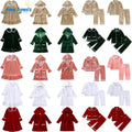 Velvet Christmas Pyjamas Set – Kids