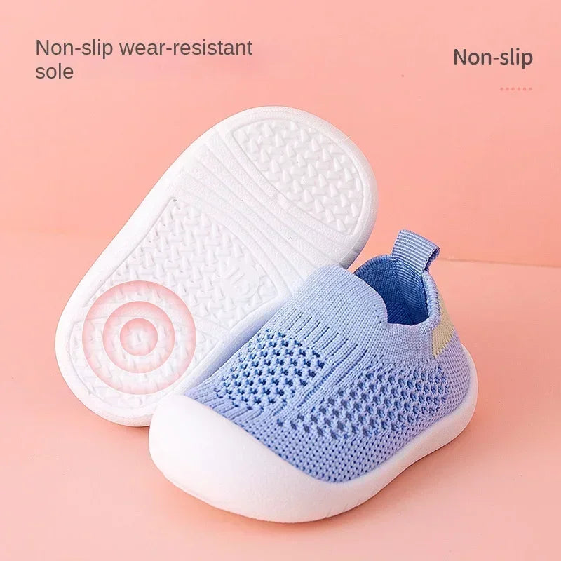 Breathable Knit Mesh Walking Shoes for Kids Spring Summer So