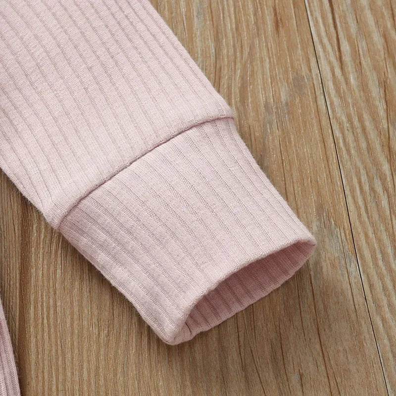Ribbed Cotton Romper – Newborn to 18 months