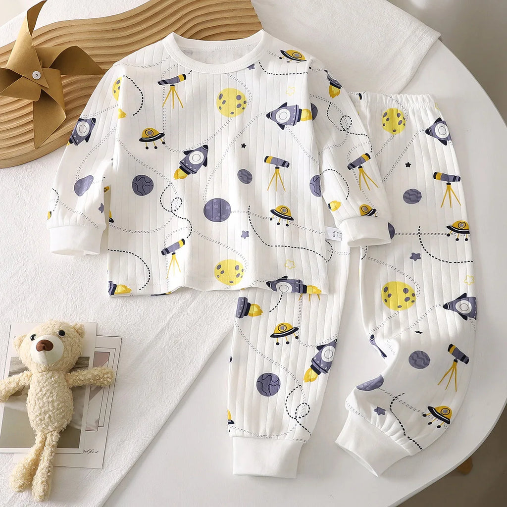 Cosy Cotton Pyjama Set for Boys