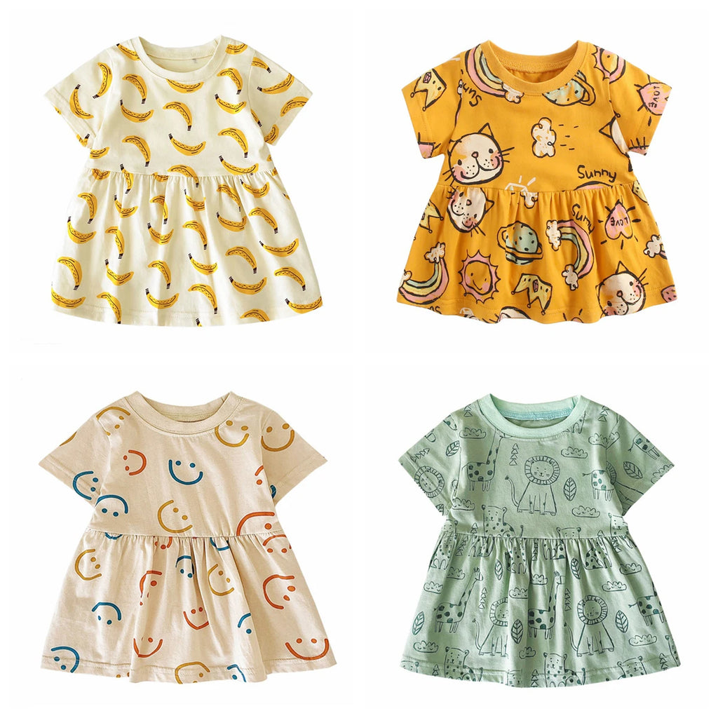 Cute Summer Dress for Girls – Soft Cotton Casual