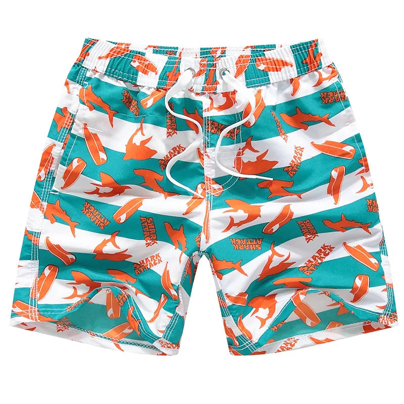 3-15 Years Kids Swimming Trunks Summer Boys Shorts Beach Fas