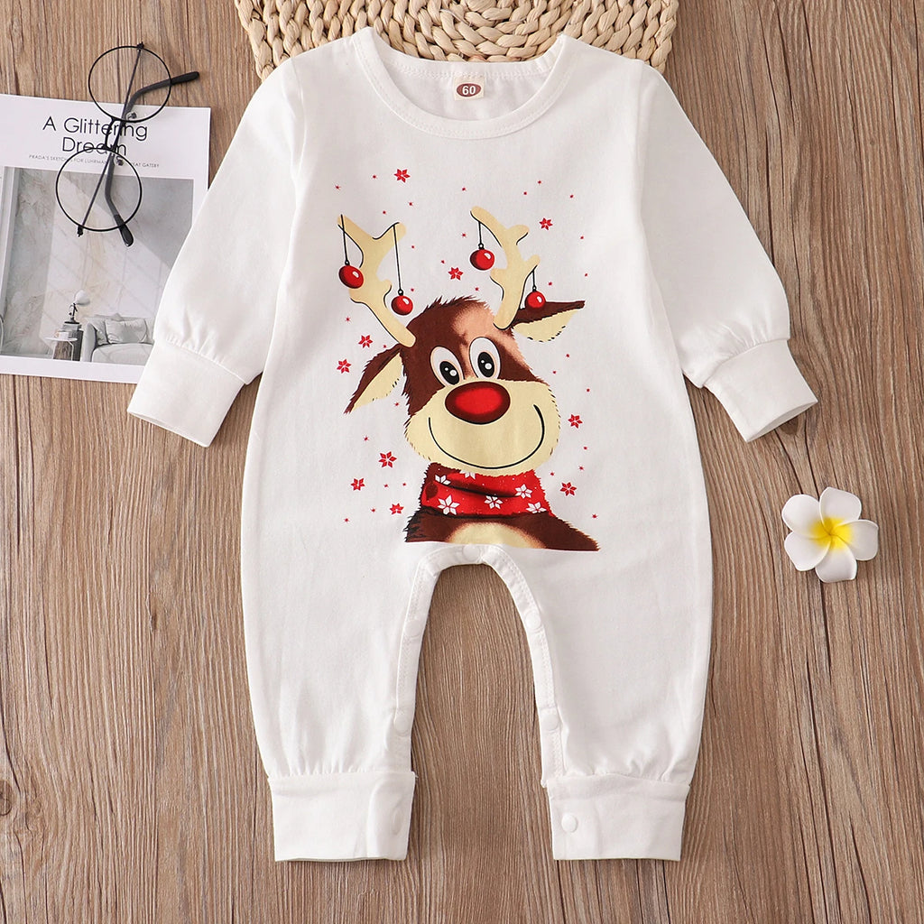 Family Matching Christmas Pyjamas – Deer Print