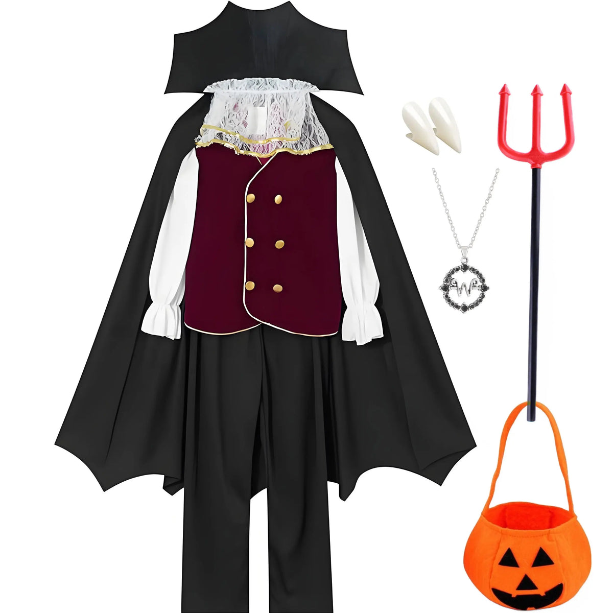 Gothic Vampire Costume for Kids