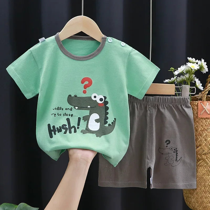 Boys Summer T-Shirt & Shorts Set