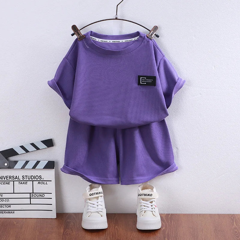Waffle Knit Casual Set | Boys & Girls 2-10Y